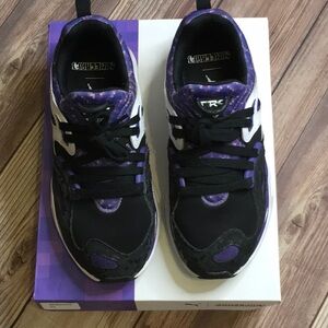 Puma TRC Blaze Minecraft Jr Sneakers in Puma White, Royal Purple and Black